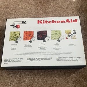 Brand new Kitchen Aid stand mixer attachment